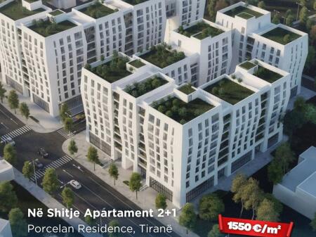 Shitet apartament 2+1+2 rezidenca porcelan  