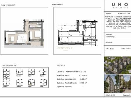 Shiten Apartamente 1+1 në Kompleksin Ajka