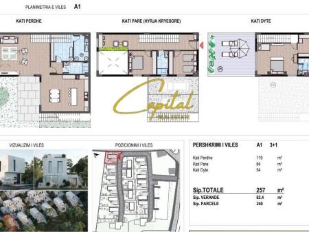 SHITET VILE PRIVATE 357 M2 LIQENI I FARKES 510.000 EURO