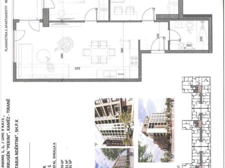 Shiten apartamente në Kamëz – Kompleksi “Venatino”, Rruga Pekinë