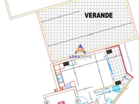 SHITET GARSONIERE ME MUNDESI MODIFIKIMI NE 1+1+BALLKON+VERANDE"UNAZA E RE"114000EURO