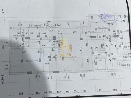 For sale, Apartment 3+1+2+Blk, Dibres Street, 261,000 Euro