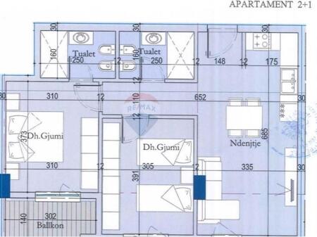 Shitet Apartament 2+2 – Tirana Entry 2