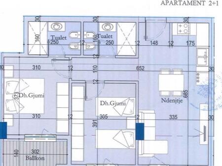 Shitet Apartament 2+2 – Tirana Entry 2