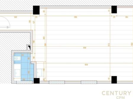 Jepet me qira zyrë open space 89 m² – Përballë Toptanit, Tiranë.