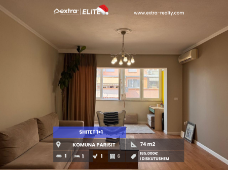 Shitet Apartament 1+1 – Komuna e Parisit