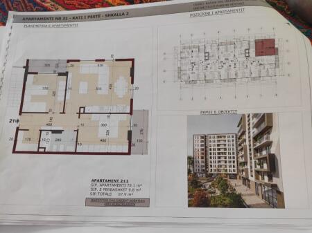 Apartment 2+1 for sale Police area no.4 (Near the film studio)