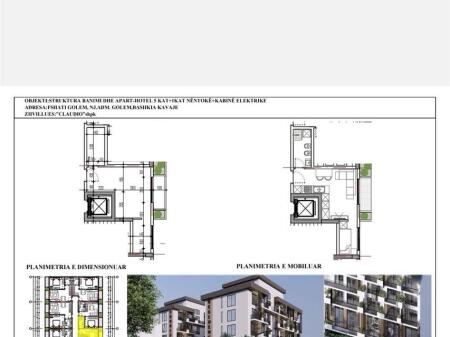 🏡 Shitet Apartament 1+1 – 33.3 m² (37.3 m² total) – Golem,