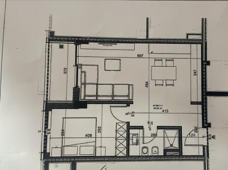 Apartament 1+1 per shitje tek Rr. ALI PASHA GUCIA