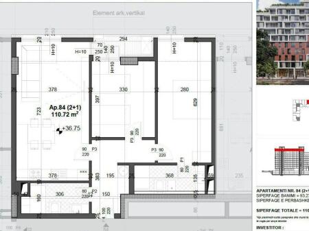VENDESI APPARTAMENTO 2+1 FUSHA E AVIACIONIT 170.500 EURO