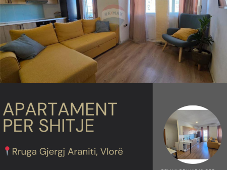 APARTAMENT 1+1 NË SHITJE