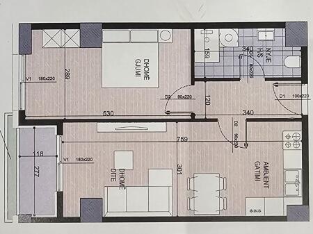 Vendiamo appartamento 2+1+2 in un progetto in costruzione - Ex Campo di Aviazione!