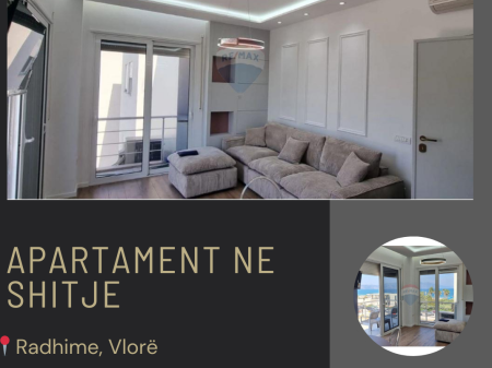 APPARTAMENTO 1+1 CON VISTA MARE A RRADHIMË, VLORË
