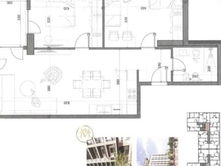 Vendita | Appartamento 2 + 1 | Kamëz | 77000 €