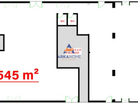 SHITET AMBIENT KOMERCIAL – OKAZION 545 M² "ASTIR – KOMPLEKSI FRATARI" 1.526.000 EURO