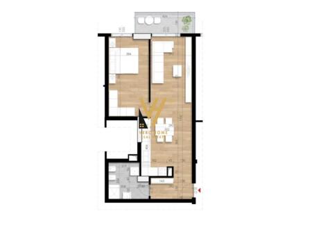 SHITET APARTAMENT 1+1 RESIDENZA TURDIU FUSHA E AVIACIONIT 128.000 EURO