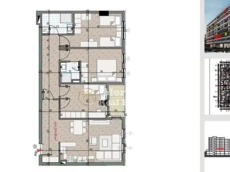 Sale | Apartment 3 + 1 | Kamez | 129000 €