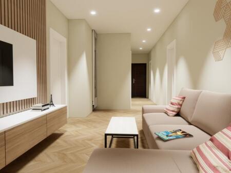 Rent, Apartment 1+1+ parking space Barricade Street Near Sami Frasheri High School