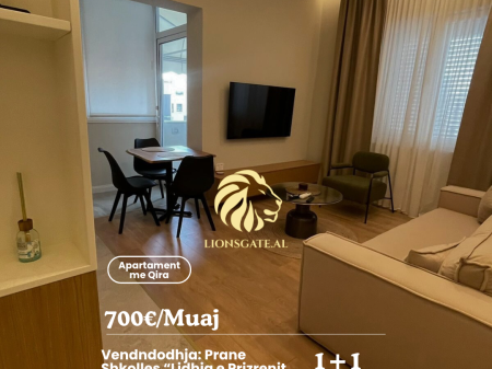 🏡 APARTAMENT 1+1 ME QIRA – PRANË SHKOLLËS, LIDHJA E PRIZRENIT