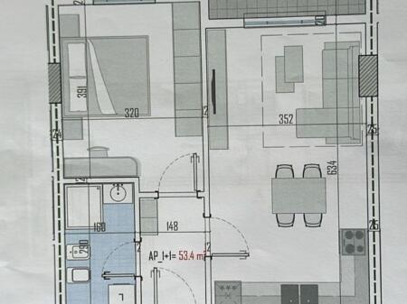 APARTMENT 1+1 FOR SALE IN KAMEZ