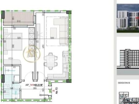 Shitje | Apartament 1 + 1 |Kamez | 56000 €