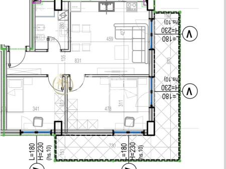Shitje | Apartament 2 + 1 | Kodra e Diellit 2| 179828 €