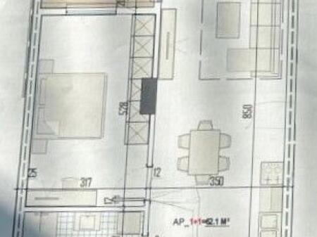 🏢Ne zonen e Paskuqanit,Unaza e Madhe shitet apartament 1+1, 80,000Euro