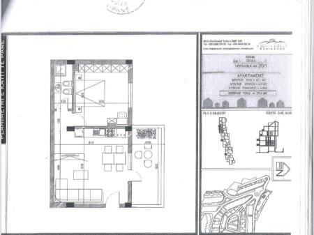 Appartamento 1+1 in Vendita – Kodra e Diellit 1!