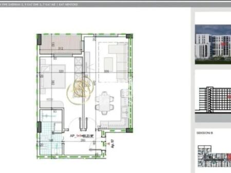 Shitje | Apartament 1 + 1 | Kamëz | 56000 €