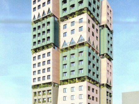 Shitet, Apartament 2+1+2, Nomad Building, 21-Dhjetori, Tiranë.