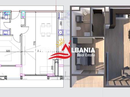 VENDESI Appartamento 1+1 vicino a Via Kosovarve, Tirana ( ID: 41111197)