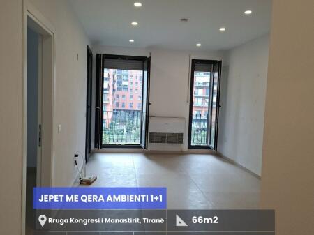Jepet me Qera Ambienti 1+1 Rruga Kongresi i Manastirit