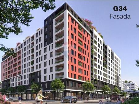 In vendita 2+1 in un nuovo edificio in via Jordsan Misja.