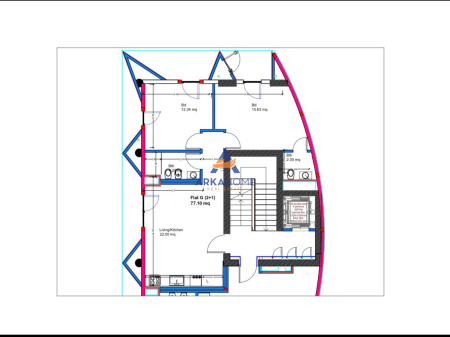AFFITTASI APPARTAMENTO 2+1+BALCONE "PRESSO OLIMPIKU, VICINO AL LAGO" 1500 EURO
