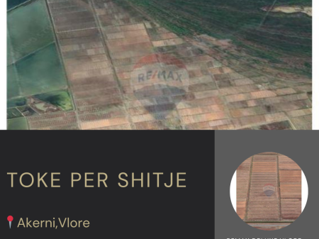 Tokë Bujqësore për Shitje, Akërni, Vlorë