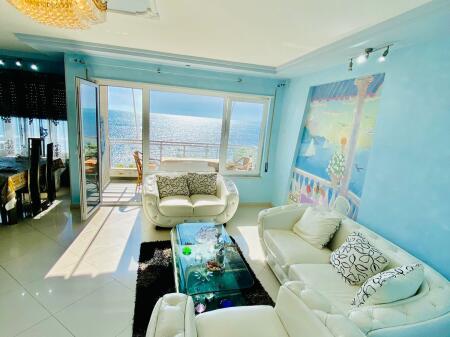 Jepet apartament me qera 2+1+2 me pamje fantastike nga deti ne vollga durres