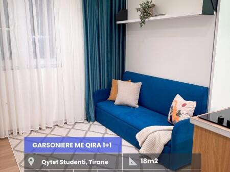 Jepet me Qira Garsoniere Qytet Studenti, Tiranë