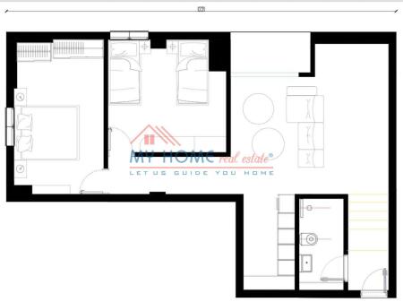 Apartment 2+1 for sale near the Zoological Garden in Tirana