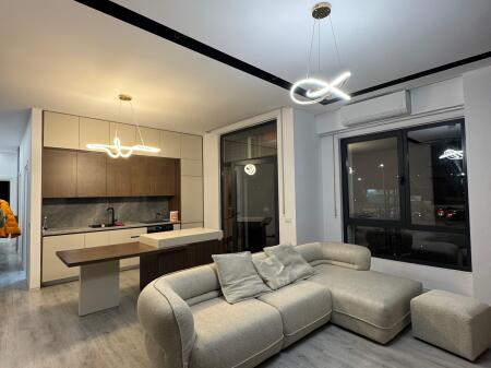 Apartment 1+1 for rent – At Casa Italia  The apartment is located on the 6th floor of a new building with an elevator. It is currently being furnished, which will be completed by February 1st. Modern and suitable living space.  Price: 550 € / month