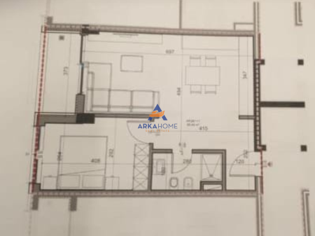 FOR SALE APARTMENT 1+1 "ALI PASHE GUCIA STREET" 167,500 EURO