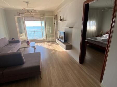 Apartment 1+1 for rent with sea view in neighborhood 13 Durres