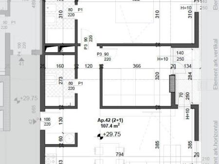 VENDESI APPARTAMENTO 2+1 CAMPO DELL'AVIAZIONE 157.000 EURO