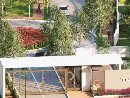 Shitet Apartament 2+1+2+2 Poste Parkimi, Tulipan Residence, Mjull-Bathore