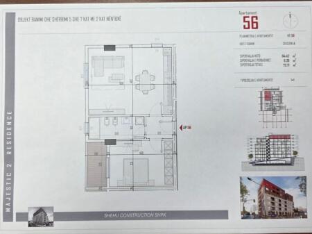 Shitet 1+1,ne paskuqn ne faze karabinaje,68000 euro