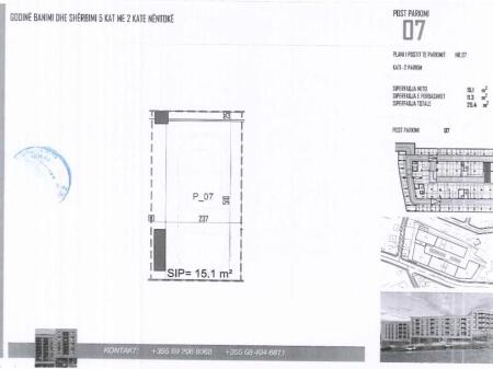 💥PARKING SPACE FOR SALE – Babrru, “Demokracia” Street!

