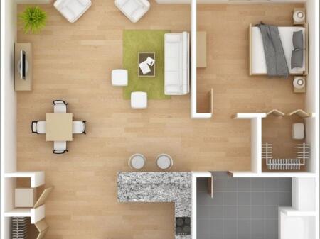 Apartament ne shitje 1+1, Xhamllik