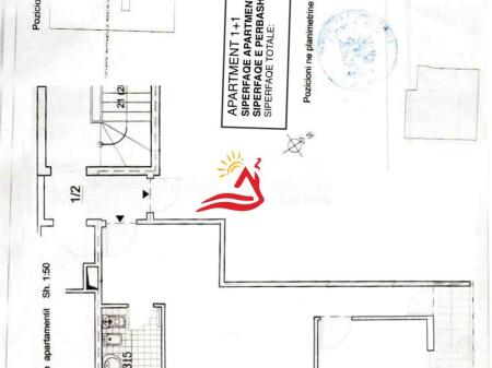 Shitet apartament 1+1 ne Astir prane Vila L (ID 41111203)