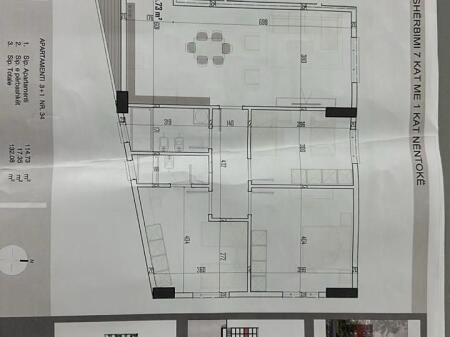 APARTAMENTE 3+1 NE SHITJE NE PASKUQAN