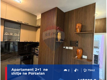 APPARTAMENTO 2+1 CONVERTITO IN VENDITA A PORCELAN