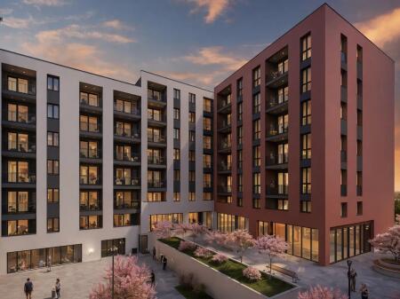 Shitet Apartament 2+1-Rezidenca Apollo , Paskuqan